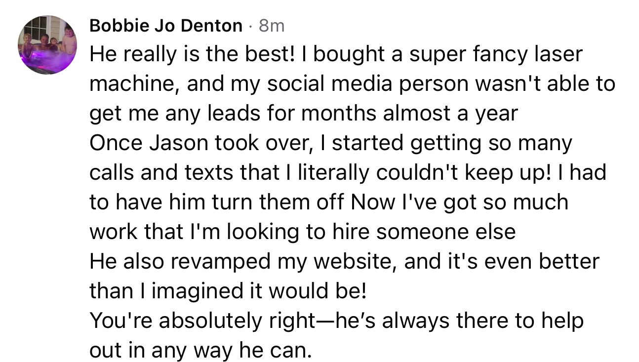 Denton's Hardwood Flooring client testimonial
